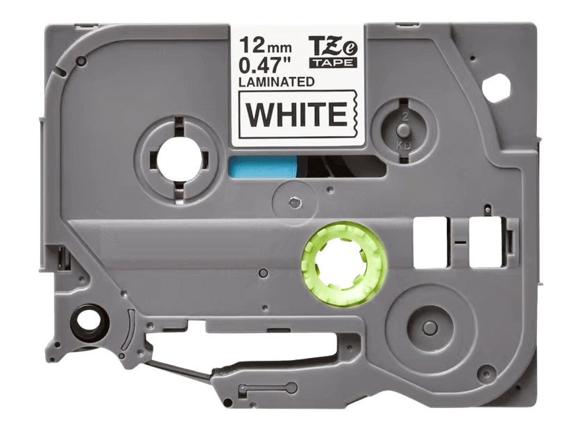PixoJet Brother TZe-fx641 18 mm x 8 m Svart tekst / gul teip
