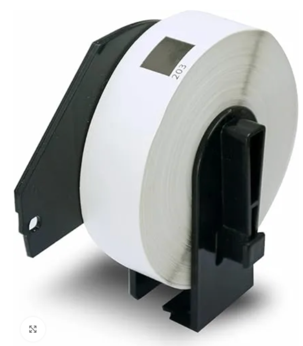 PixoJet Brother DK11203 17 x 87 mm, 300 stk. Hvit adresseetikett