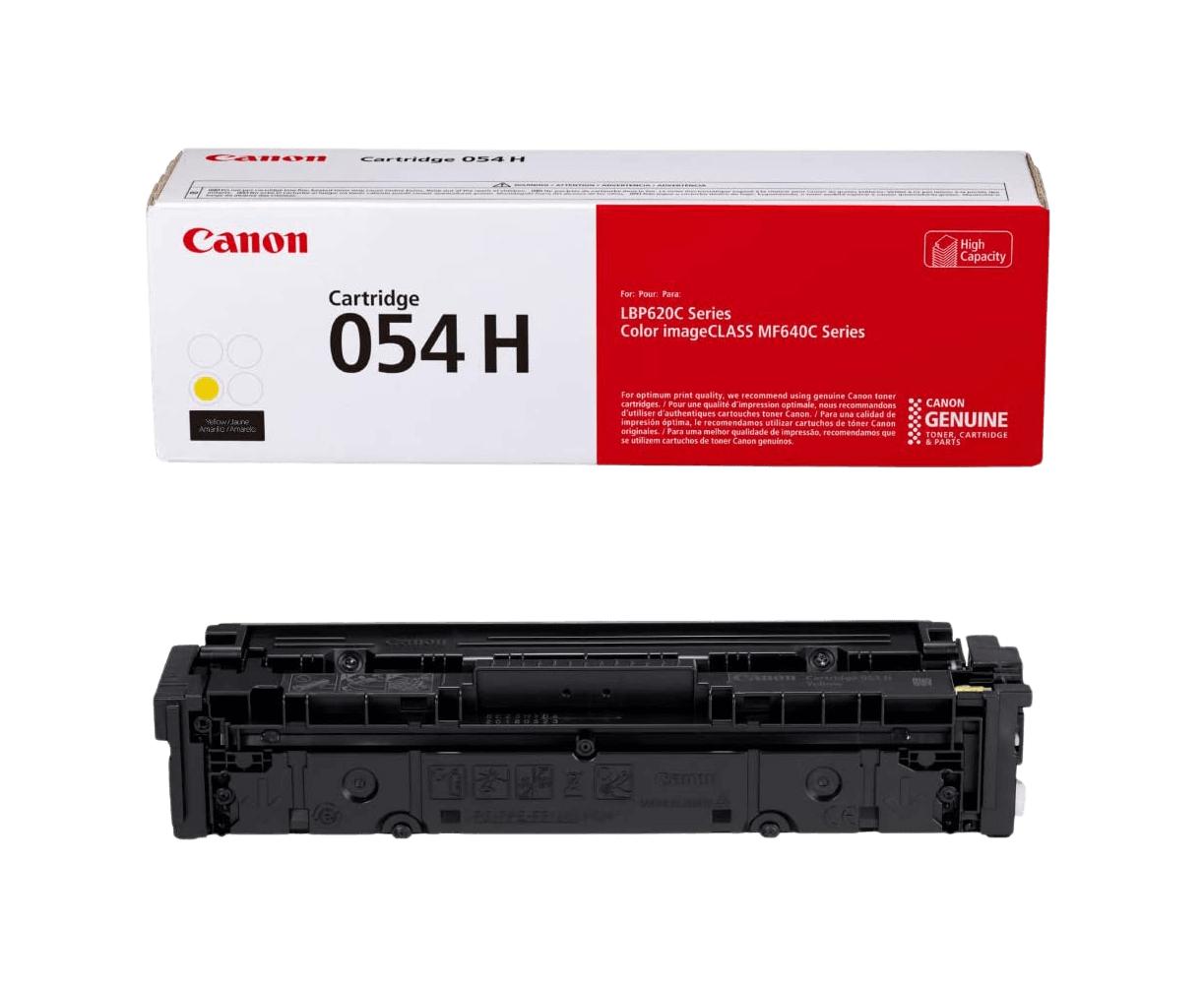 Canon Original 054H 3025C002 XL gul toner | Innhold: 2300 sider