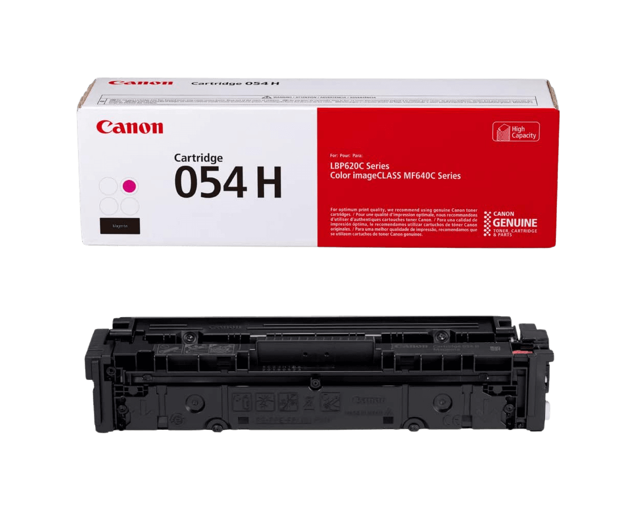 Canon Original 054H 3026C002 XL magenta toner | Innhold: 2300 sider
