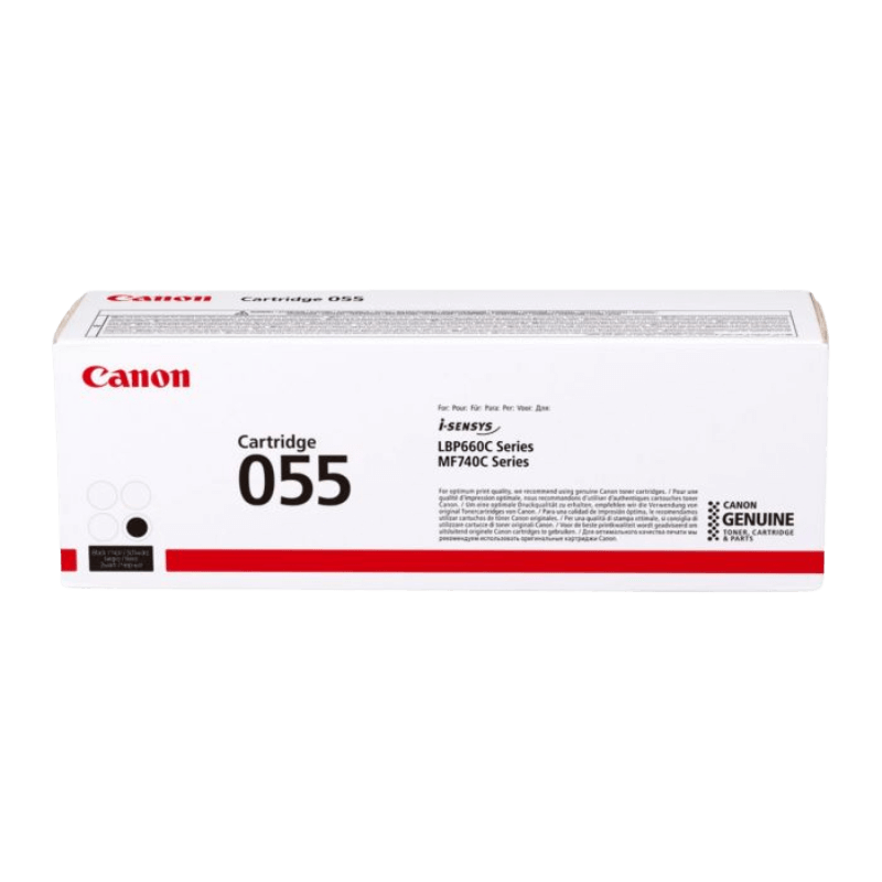 Canon Original 055 3016C002 svart toner | Innhold: 2300 sider