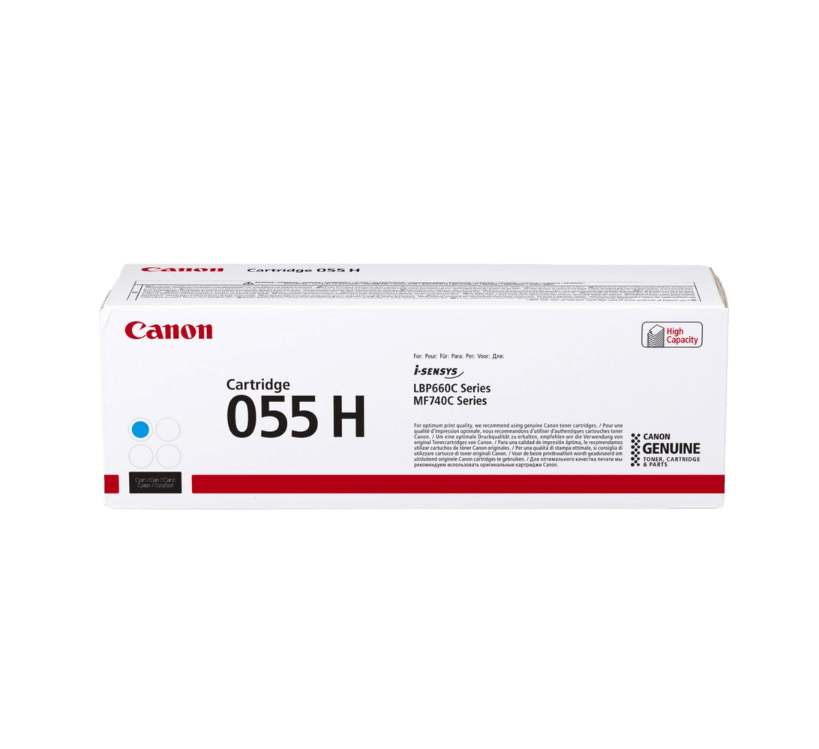 Canon Original 055H 3019C002 XL cyan toner | Innhold: 5900 sider