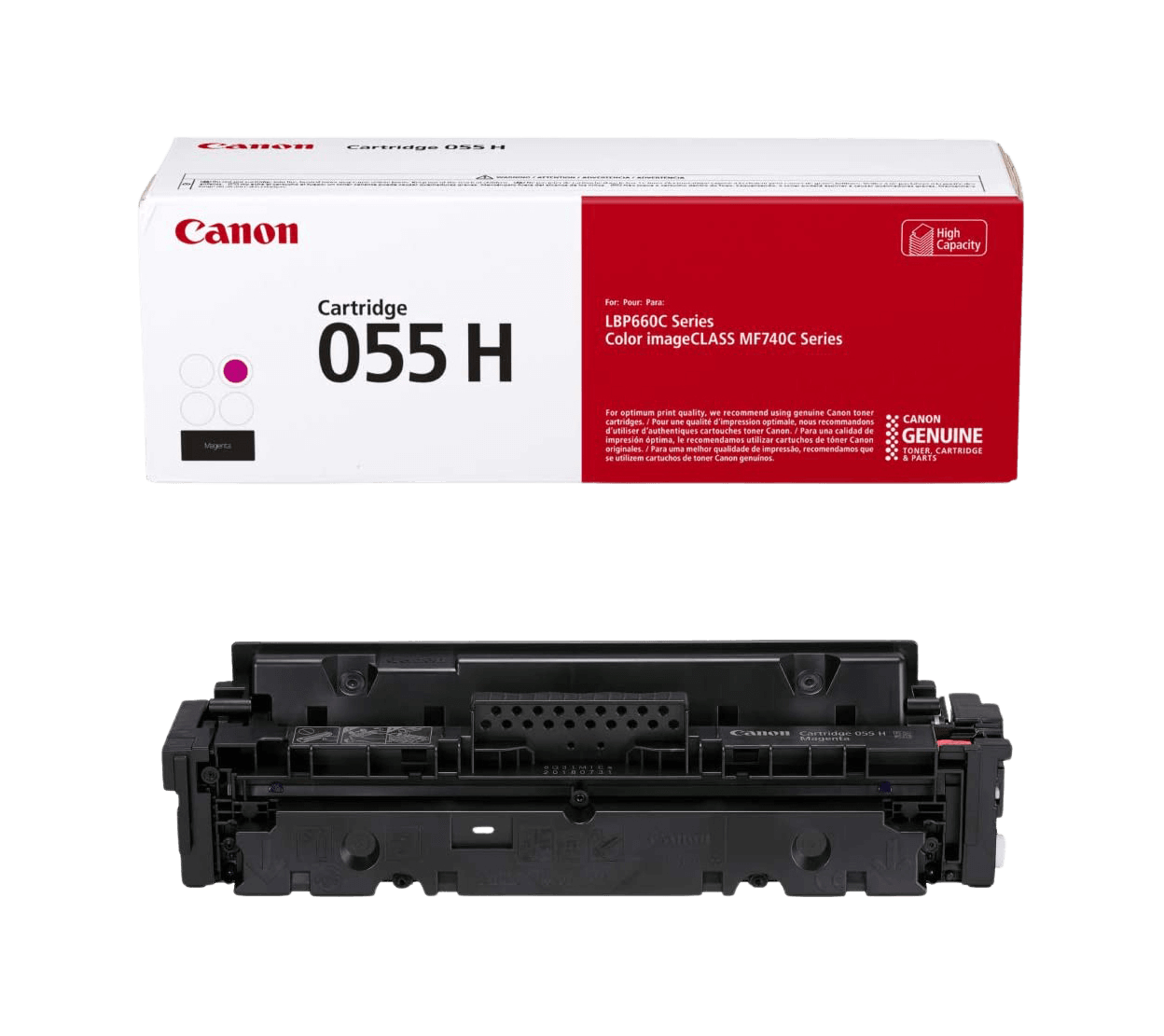 Canon Original 055H 3018C002 XL magenta toner | Innhold: 5900 sider