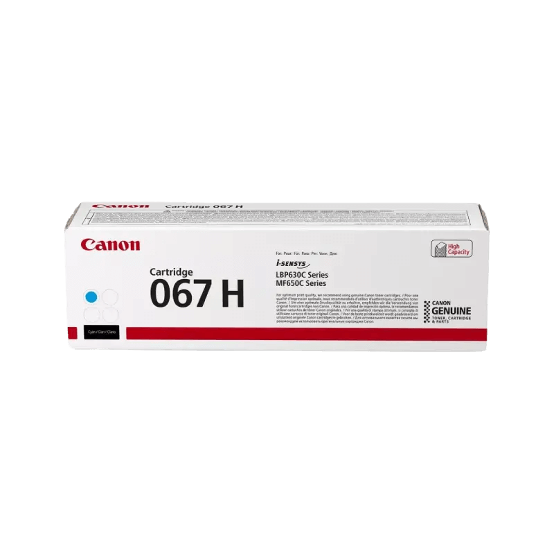 Canon Original 067H 5105C002 XL cyan toner | Innhold: 2350 sider
