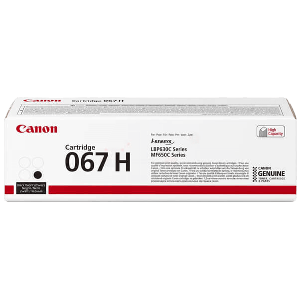 Canon Original 067H 5106C002 XL svart toner | Innhold: 3130 sider