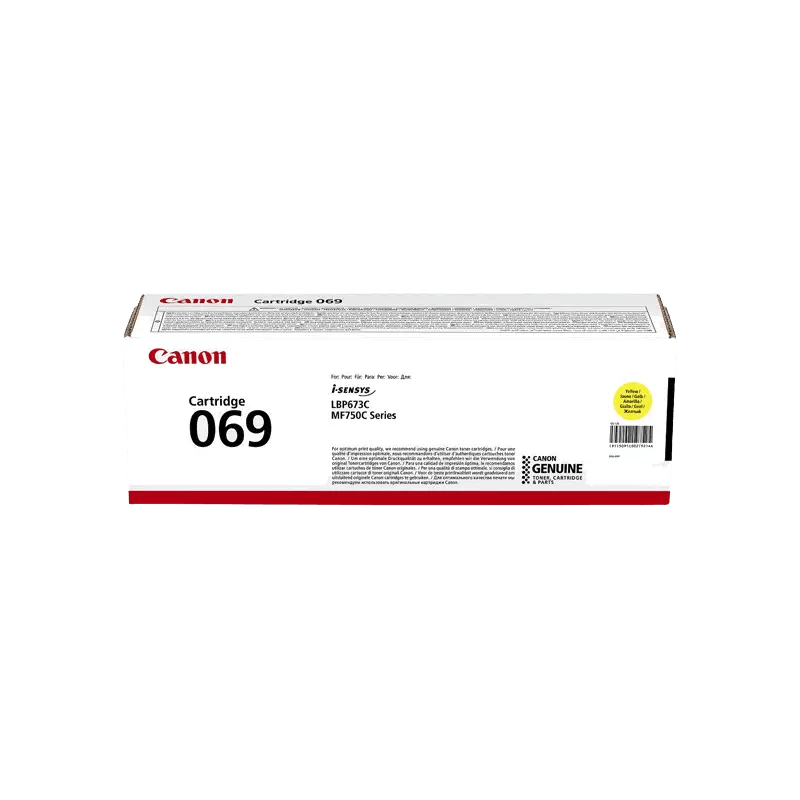 Canon Original 069 5091C002 gul toner | Innhold: 1900 sider
