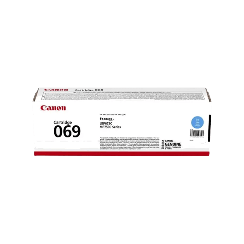 Canon Original 069 5093C002 cyan toner | Innhold: 1900 sider