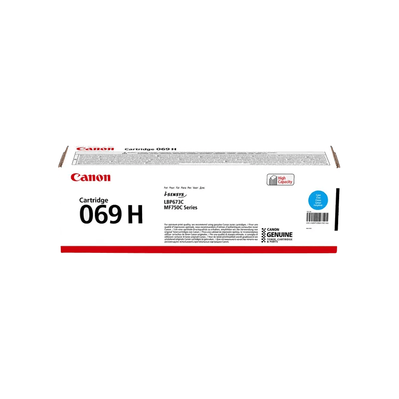 Canon Original 069H 5097C002 XL cyan toner | Innhold: 5500 sider