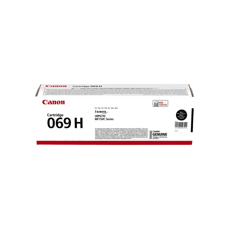 Canon Original 069H 5098C002 XL svart toner | Innhold: 7600 sider