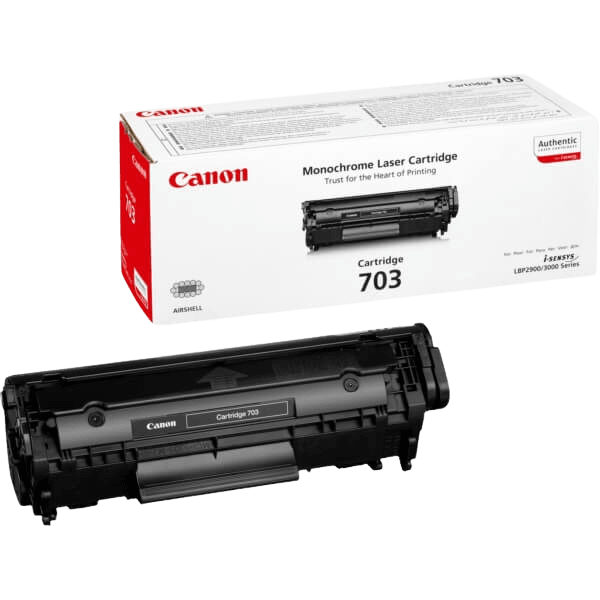 Canon Original 703 7616A005 svart toner | Innhold: 2000 sider