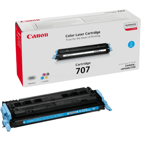 Canon Original 707 9423A004 cyan toner | Innhold: 2000 sider