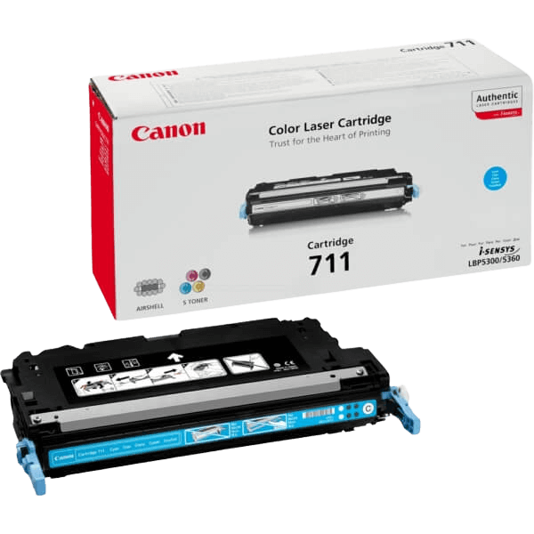 Canon Original 711C 1659B002 cyan toner | Innhold: 6000 sider