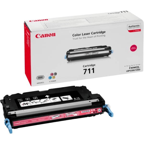 Canon Original 711M 1658B002 magenta toner | Innhold: 6000 sider
