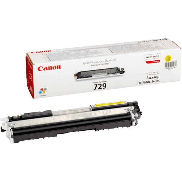 Canon Original 729Y 4367B002 gul toner | Innhold: 1000 sider