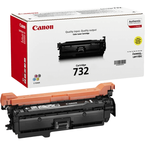 Canon Original 732 6260B002 gul toner | Innhold: 6400 sider