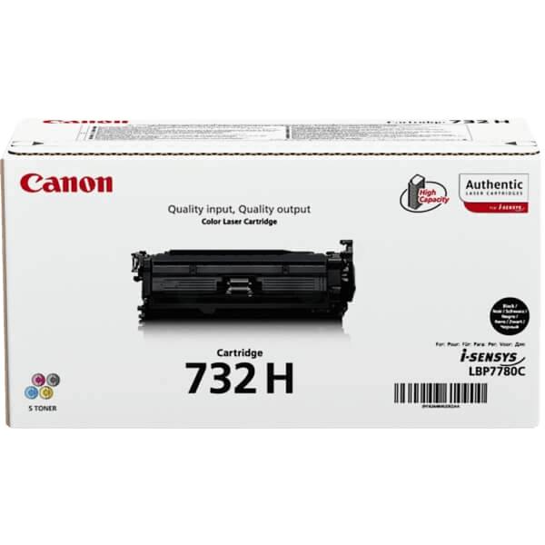 Canon Original 732H 6264B002 XL svart toner | Innhold: 12000 sider
