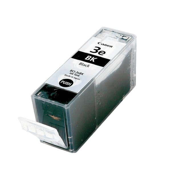 PixoJet Canon BCI-3EBK 4479A002 XL svart blekkpatron | Innhold: 30 ml.