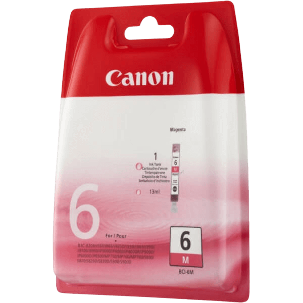 Canon Original BCI-6M 4707A002 magenta blekkpatron | Innhold: 13 ml.