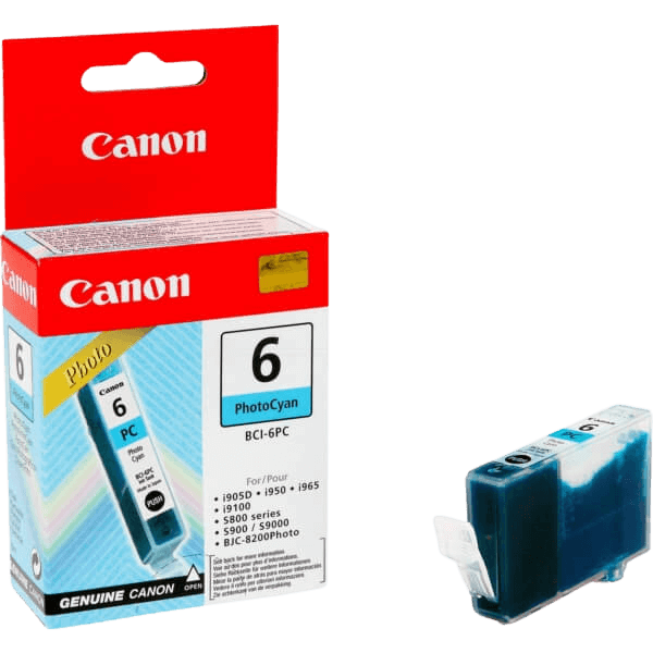 Canon Original BCI-6PC 4709A002 foto cyan blekkpatron | Innhold: 13 ml.