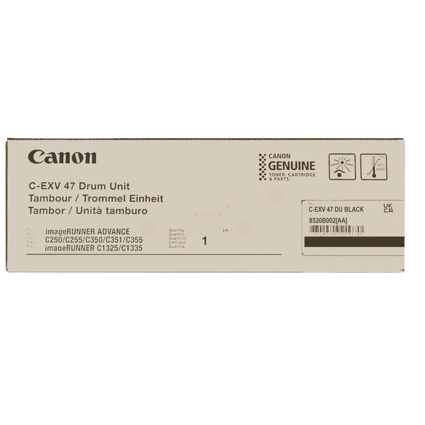 Canon Original C-EXV47BK 8520B002 svart trommel | Innhold: 39000 sider