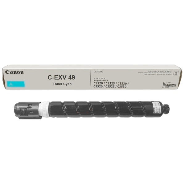 Canon Original C-EXV49 8525B002 cyan toner | Innhold: 19000 sider