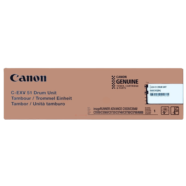 Canon Original C-EXV51 0488C002 CMYK trommel | Innhold: 400000 sider