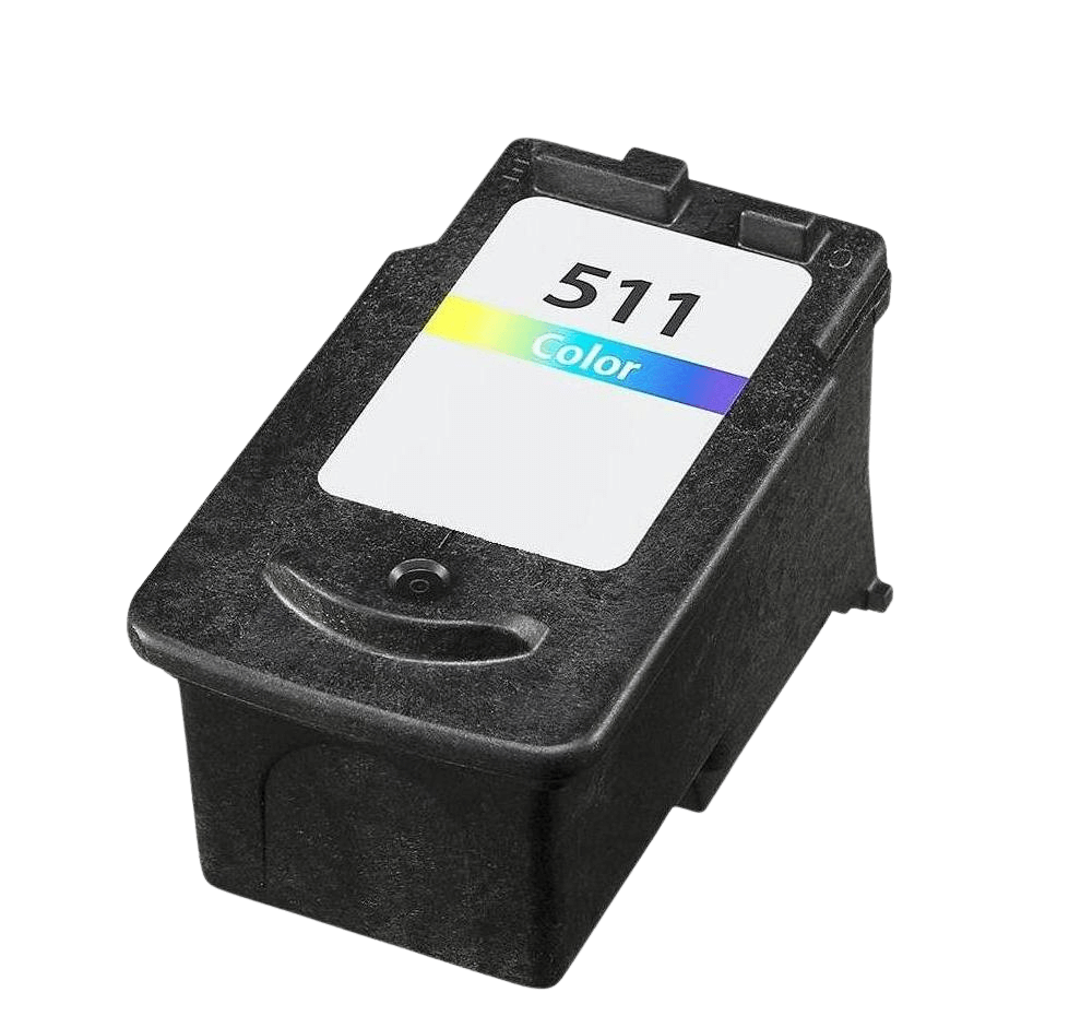 PixoJet Canon CL-511 2972B001 3 farger i én blekkpatron | Innhold: 12 ml.