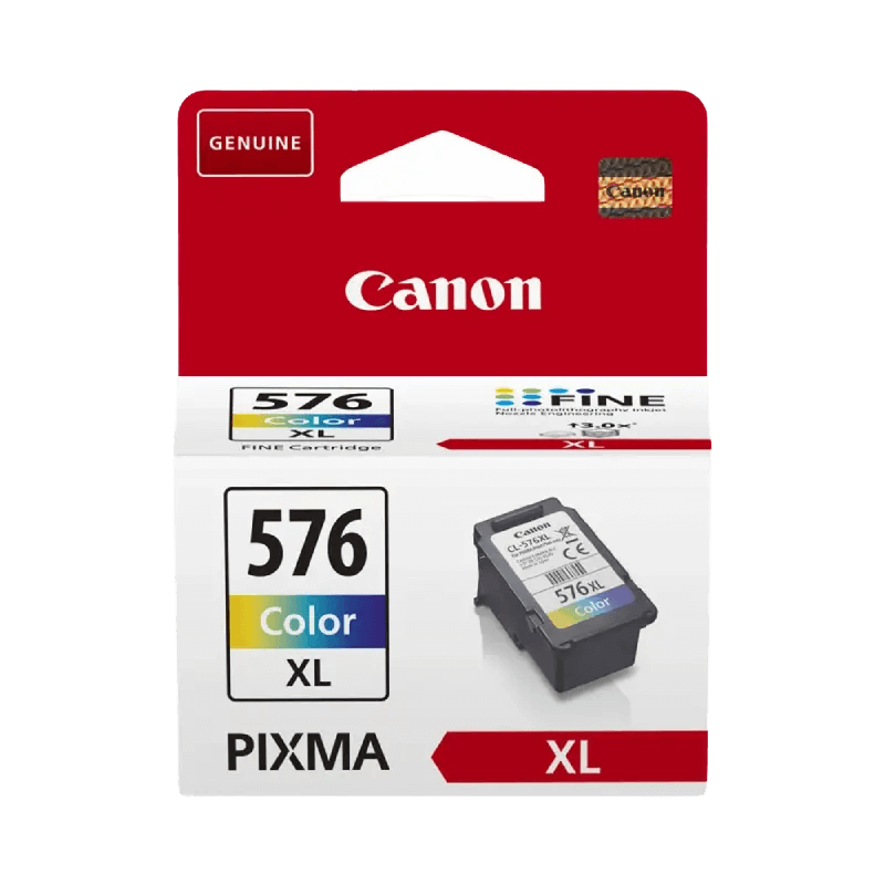 Canon Original CL-576XL 5441C001 3 farger i én blekkpatron | Innhold: 12,6 ml.