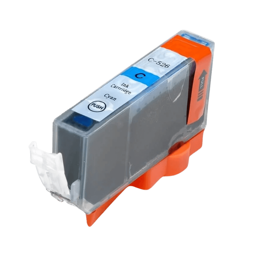 PixoJet Canon CLI-526 C 4541B001 cyan blekkpatron | Innhold: 9 ml.
