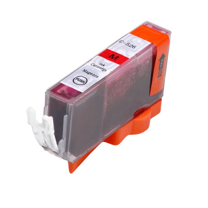 PixoJet Canon CLI-526 M 4542B001 magenta blekkpatron | Innhold: 9 ml.