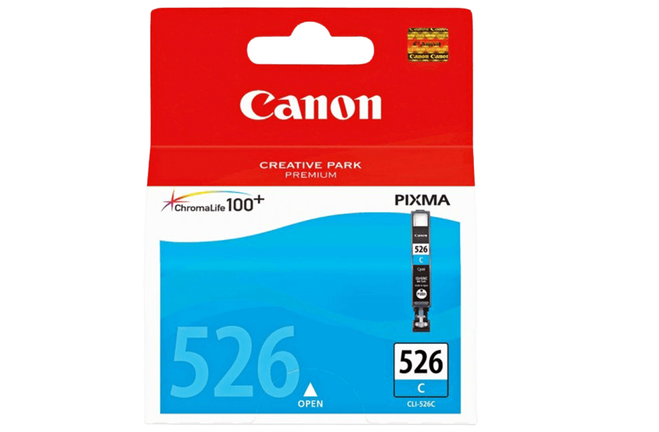 Canon Original CLI-526C 4541B001 cyan blekkpatron | Innhold: 9 ml.