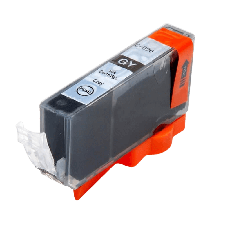 PixoJet Canon CLI-526GY 4544B001 grå blekkpatron | Innhold: 9 ml.