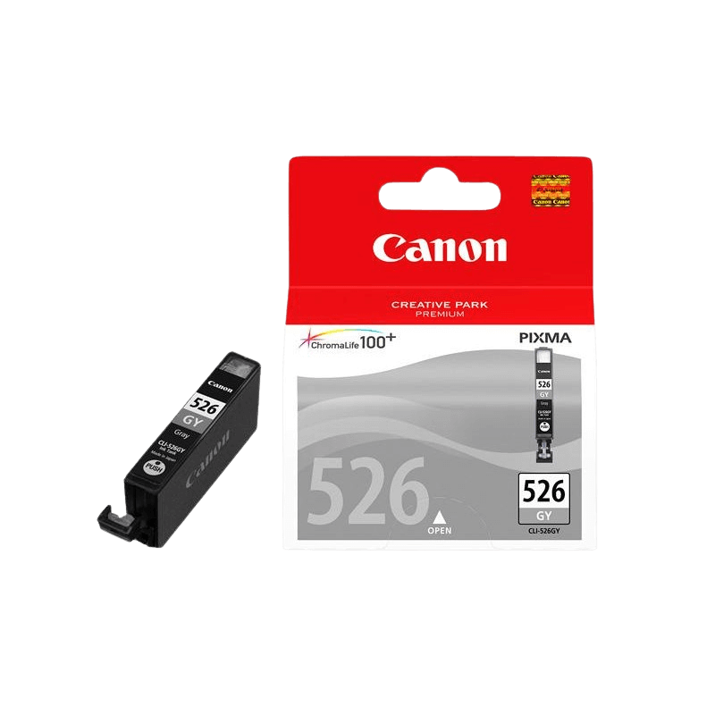 Canon Original CLI-526GY 4544B001 grå blekkpatron | Innhold: 9 ml.