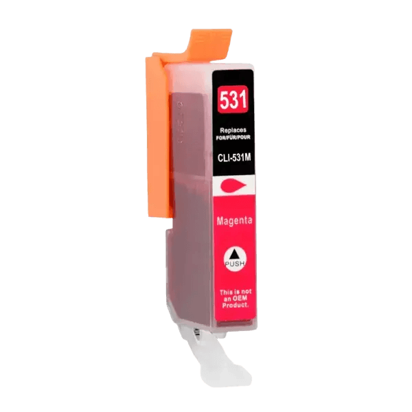 PixoJet Canon CLI-531M 6120C001 magenta blekkpatron | Innhold: 12 ml.