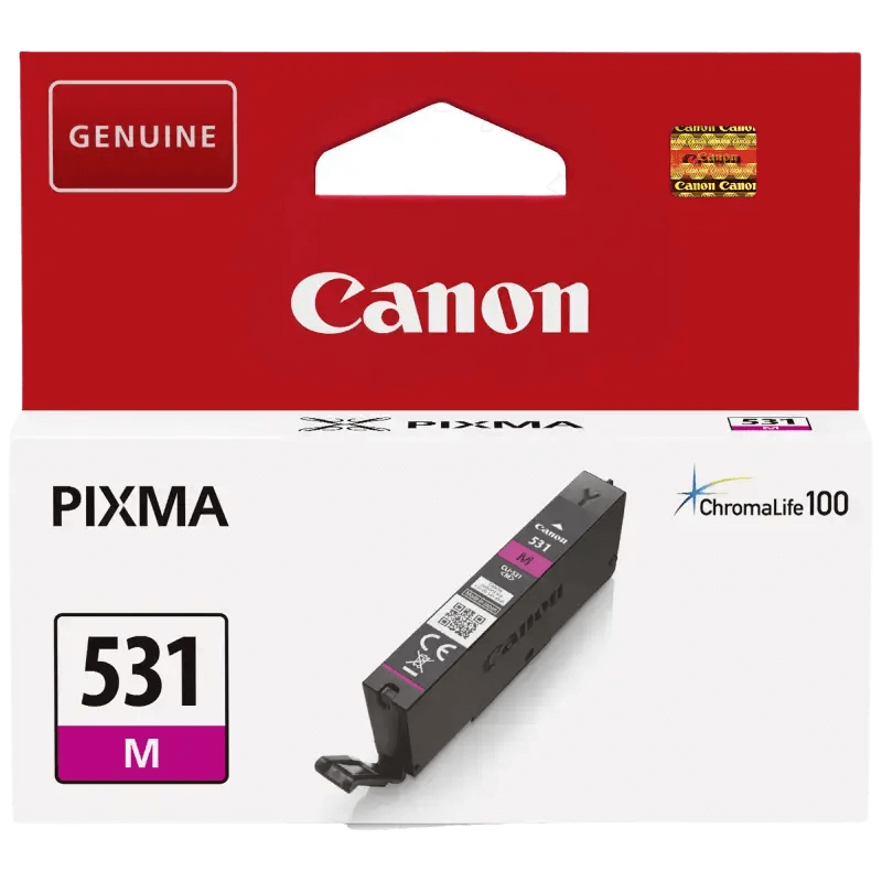 Canon Original CLI-531M 6120C001 magenta blekkpatron | Innhold: 8,2 ml.