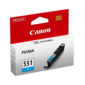Canon Original CLI-551C 6509B001 cyan blekkpatron | Innhold: 7 ml.