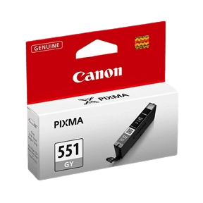 Canon Original CLI-551GY 6512B001 grå blekkpatron | Innhold: 7 ml.