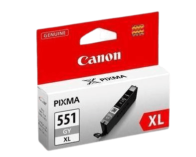 Canon Original CLI-551XLGY 6447B001 grå blekkpatron | Innhold: 11 ml.