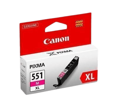 Canon Original CLI-551XLM 6445B001 magenta blekkpatron | Innhold: 11 ml.