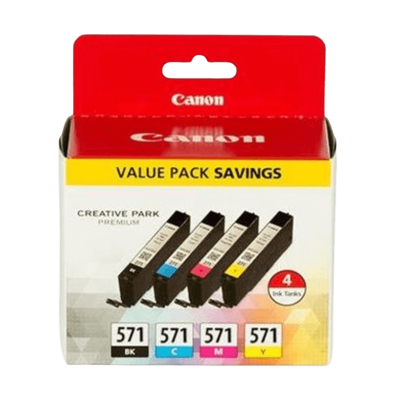 Canon Original CLI-571 0386C005 CMYK rabattpakke