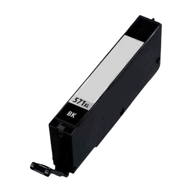 PixoJet Canon CLI-571BK 0331C001 XL svart blekkpatron | Innhold: 12,2 ml.