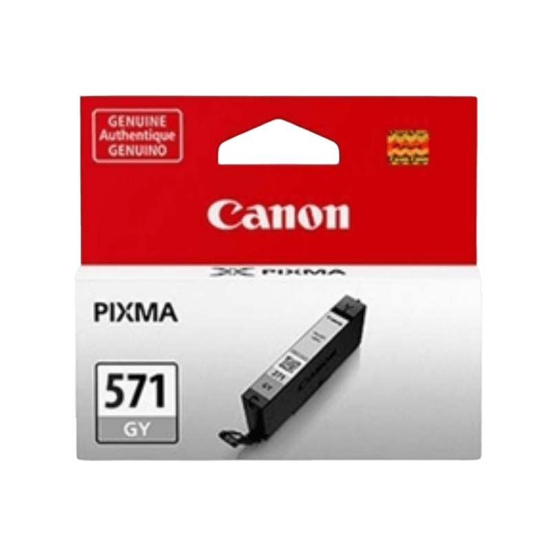 Canon Original CLI-571GY 0389C001 grå blekkpatron | Innhold: 7 ml.