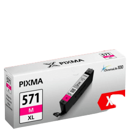 Canon Original CLI-571MXL 0333C001 magenta blekkpatron | Innhold: 11 ml.