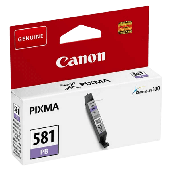 Canon Original CLI-581PB 2107C001 foto blå blekkpatron | Innhold: 5 ml.