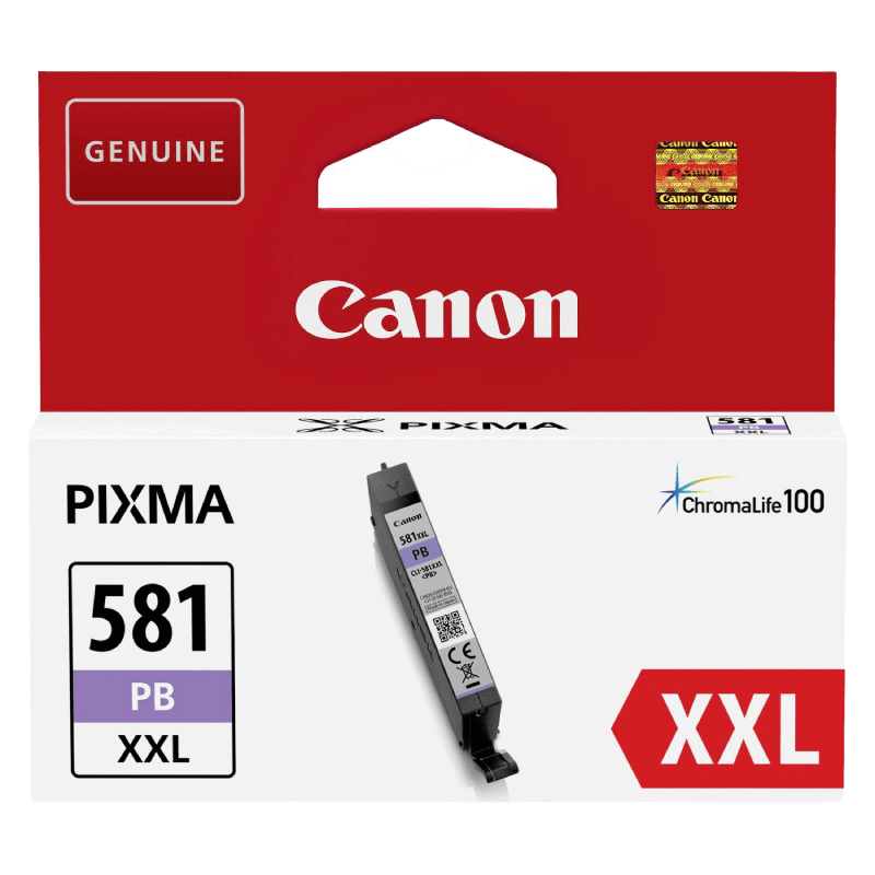 Canon Original CLI-581PB 1999C001 XXL foto blå blekkpatron | Innhold: 11 ml.