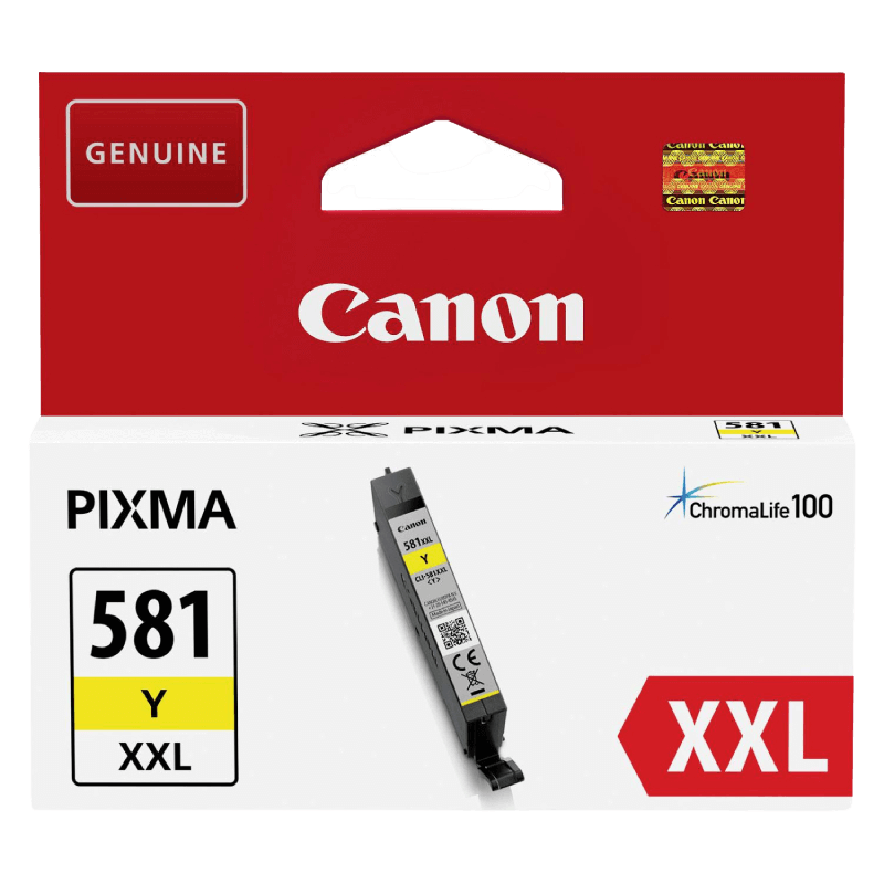 Canon Original CLI-581Y 1997C001 XXL gul blekkpatron | Innhold: 11 ml.