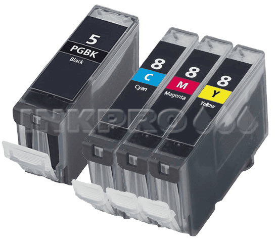 PixoJet Canon CLI-8C verdipakke - 4 stk.