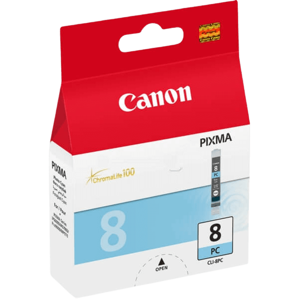 Canon Original CLI-8PC 0624B001 foto cyan blekkpatron | Innhold: 13 ml.