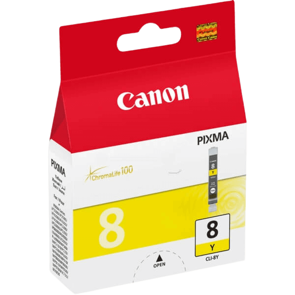 Canon Original CLI-8Y 0623B001 gul blekkpatron | Innhold: 13 ml.