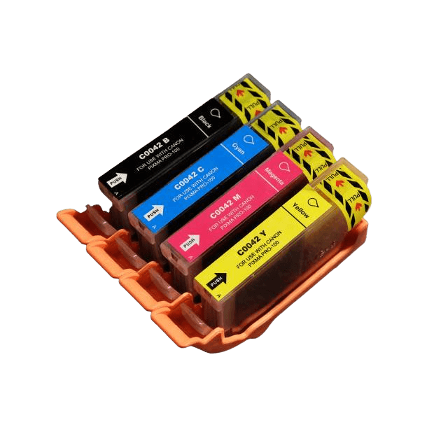 PixoJet Canon CLI42 XL verdipakke - 4 stk.